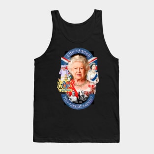 Queen Elizabeth ii Tank Top